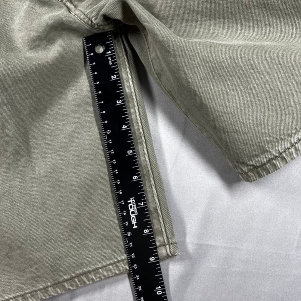 Levis 501 Button Fly Shorts Sage Green 31-32 Waist NWT Grunge Normcore Casual - Picture 9 of 11